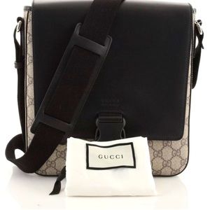 Buckle flap GG messenger bag